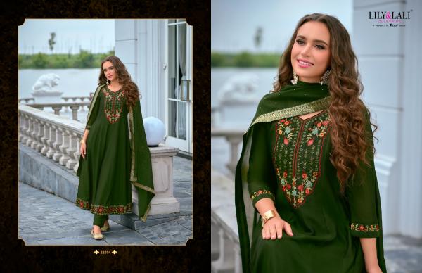 Lily And Lali Bibbojaan Vol 2 Anarkali Kurti Bottom With Dupatta