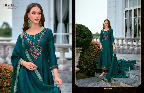 Lily And Lali Bibbojaan Vol 2 Anarkali Kurti Bottom With Dupatta