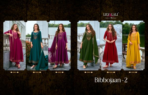 Lily And Lali Bibbojaan Vol 2 Anarkali Kurti Bottom With Dupatta