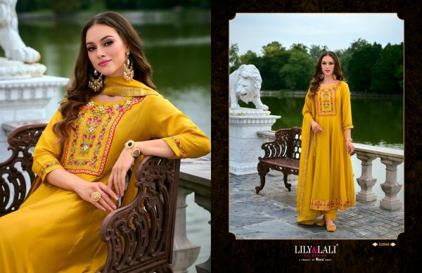 Lily And Lali Bibbojaan Vol 2 Anarkali Kurti Bottom With Dupatta