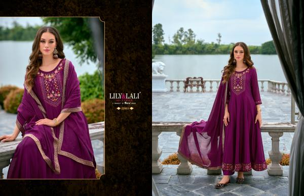 Lily And Lali Bibbojaan Vol 2 Anarkali Kurti Bottom With Dupatta