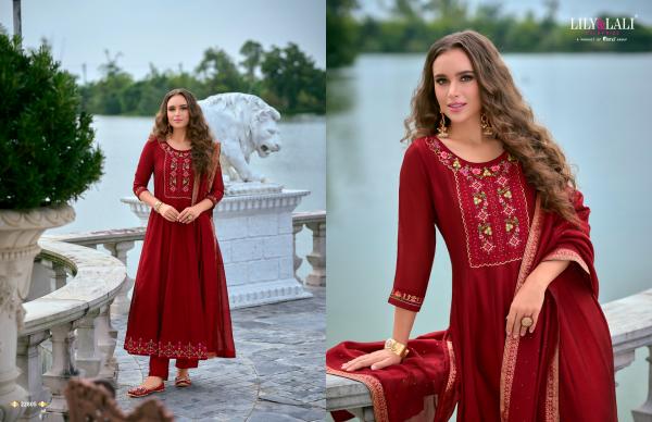 Lily And Lali Bibbojaan Vol 2 Anarkali Kurti Bottom With Dupatta