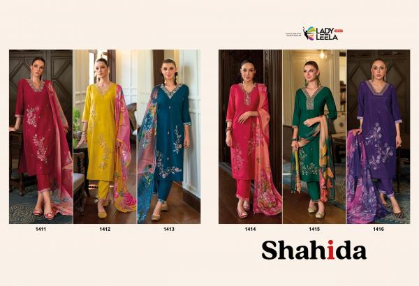 Lady Leela Shahida Kurti Pant With Dupatta Collection