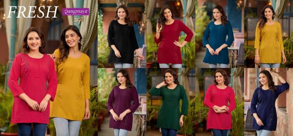 Rangmaya Fresh Western Fancy Tops Collection