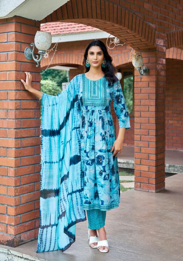 Mystic 9 Simran Vol 05 Kurti Bottom With Dupatta Collection