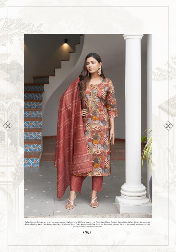 Vaniska Festival Vol 1 Kurti Bottom With Dupatta Collection