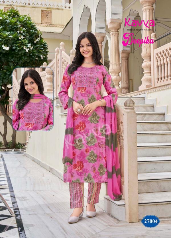 Kavya Deepika Vol 27 Kurti Bottom With Dupatta Collection