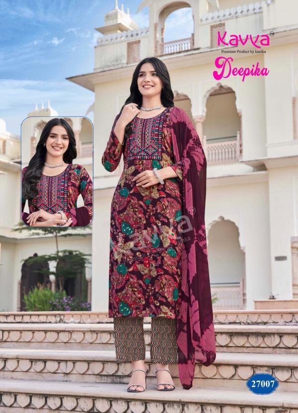 Kavya Deepika Vol 27 Kurti Bottom With Dupatta Collection