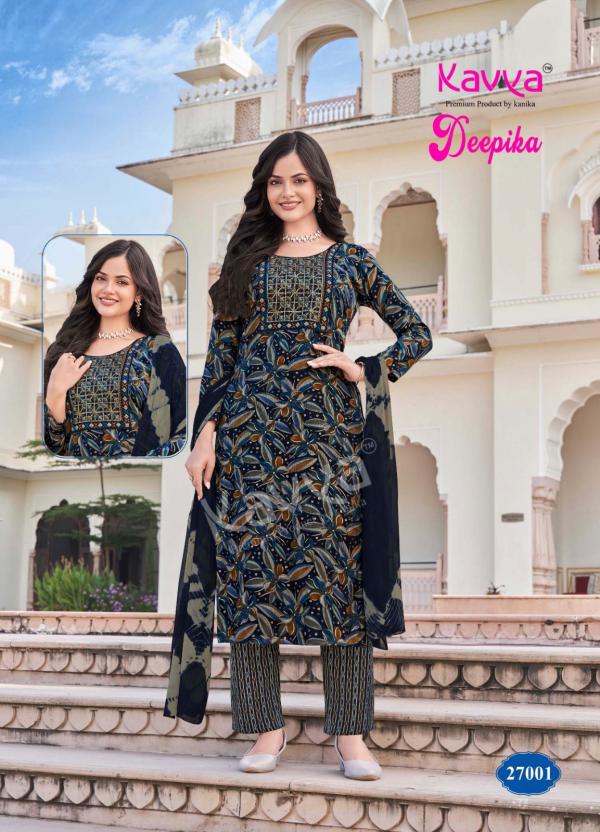 Kavya Deepika Vol 27 Kurti Bottom With Dupatta Collection