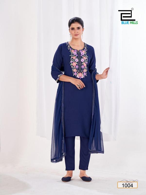 Blue Hills Vansika Kurti Bottom With Dupatta Collection