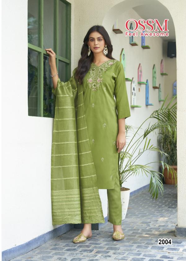 Ossm Mishu Vol 2 Top Bottom With Dupatta Collection