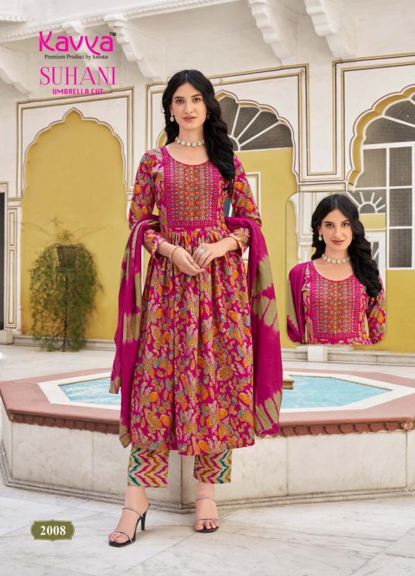 Kavya Suhani Vol 2 Kurti Pant With Dupatta Collection