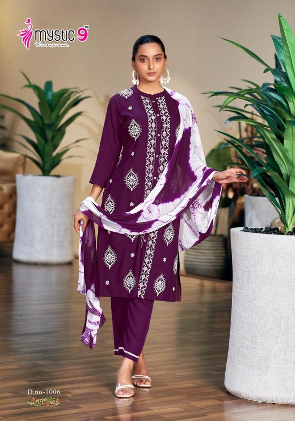 Mystic 9 Rajwadi Vol 1 Kurti Bottom With Dupatta Collection