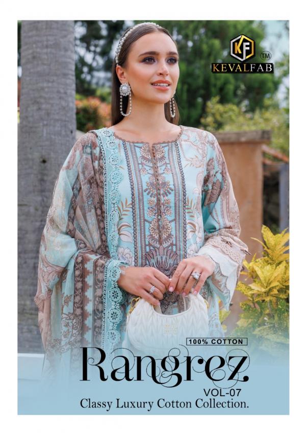 Kevalfab Rangrez Vol-7 – Karachi Dress Material