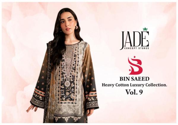 Jade Bin Saeed Vol-9 – Karachi Dress Material