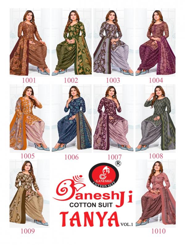 Ganeshji Tanya Vol-1 – Dress Material