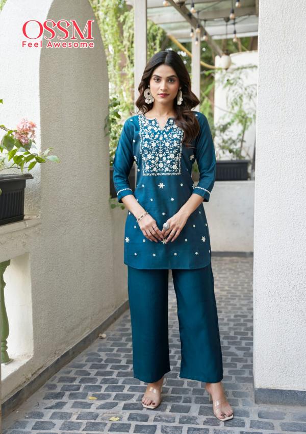 Ossm Vama Vol 2 Embroidered Fancy Co Ord Set Collection