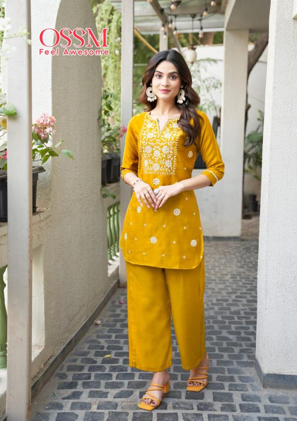 Ossm Vama Vol 2 Embroidered Fancy Co Ord Set Collection