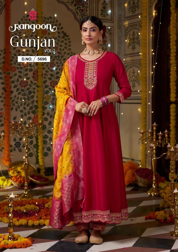 Rangoon Gunjan Vol 2 Kurti Bottom With Dupatta Collection