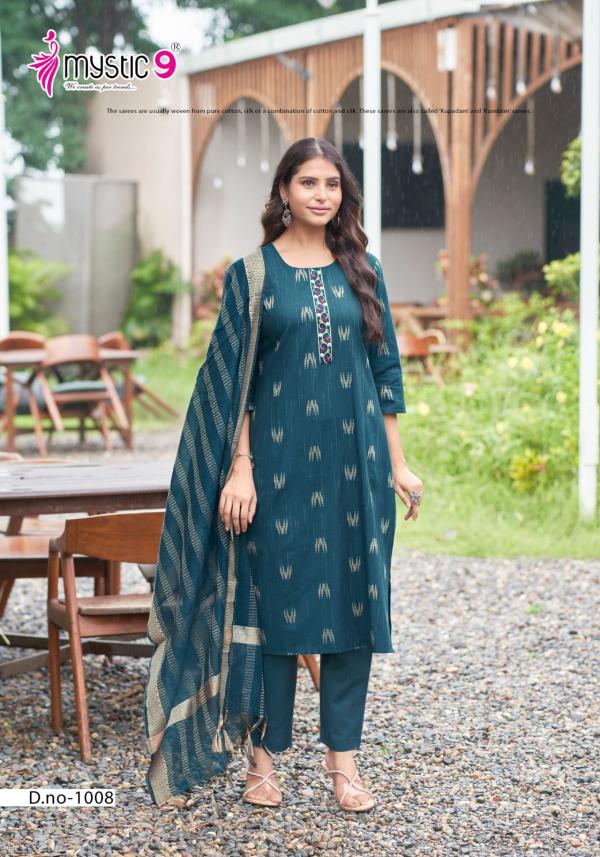 Mystic 9 Liza Vol 1 Premium Cotton Kurti Bottom With Dupatta