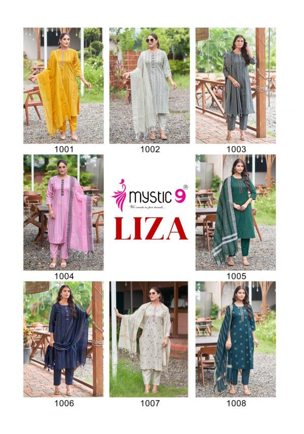 Mystic 9 Liza Vol 1 Premium Cotton Kurti Bottom With Dupatta