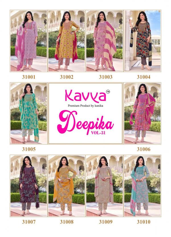 Kavya Deepika Vol 31 Straight Kurti Bottom With Dupatta