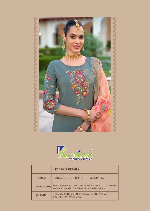 Karissa Mohini Premium Viscose Simmar Kurti Bottom With Dupatta