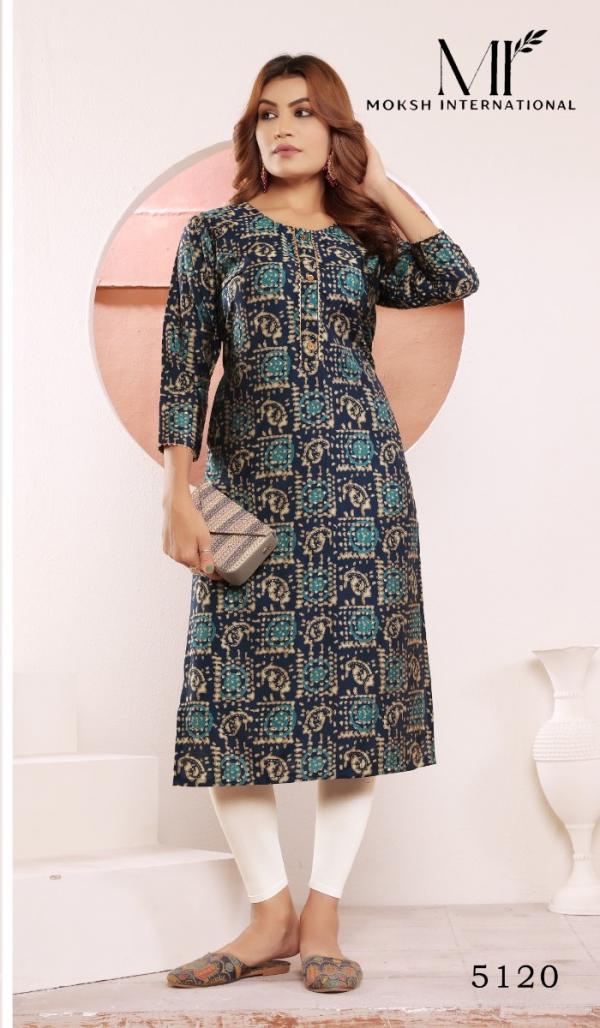 Moksh Star Vol 3 Viscose Printed Kurti Collection