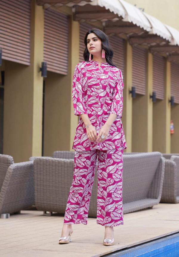 Tips And Tops Fashion Beats Vol 08 Rayon Printed Co Ord Set