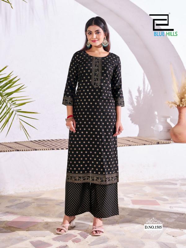 Blue Hills Reels Vol 15 Rayon Fancy Kurti With Bottom Collection