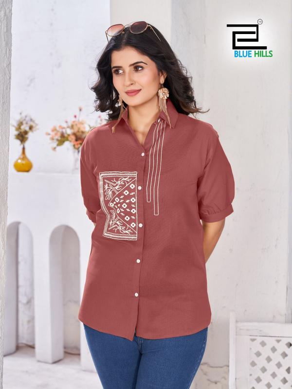 Blue Hills Nathalia Cotton Flex Womens Shirt Collection