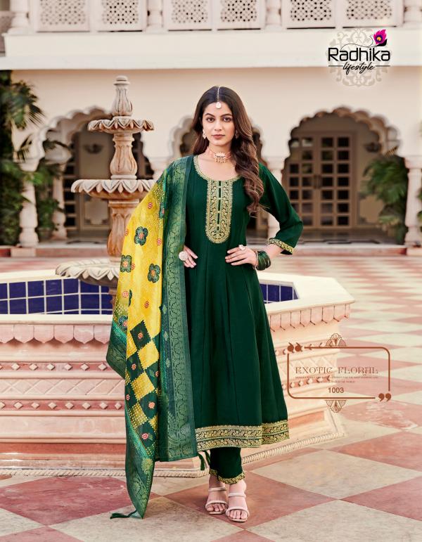 Radhika Malang Vol 1 Kurti Pant With Dupatta Collection