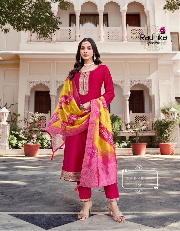 Radhika Malang Vol 1 Kurti Pant With Dupatta Collection