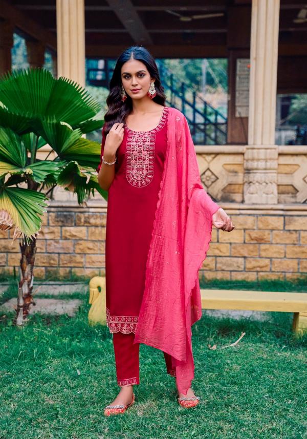 Vaniska Fiza Vol 4 Roman Silk Kurti Bottom With Dupatta Collection