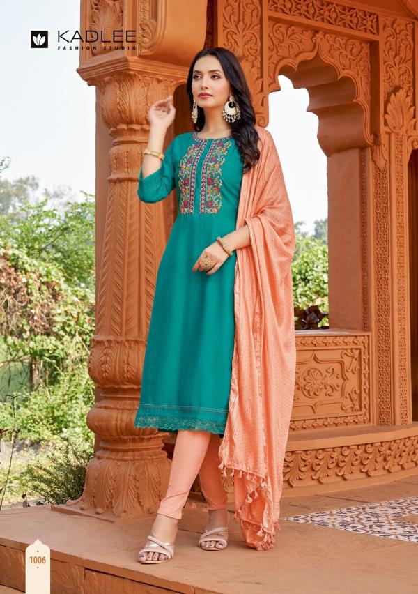 Mittoo Ruhani Viscose Weaving Kurti Bottom With Dupatta