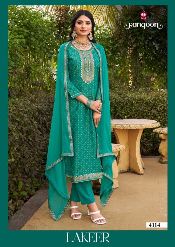 Rangoon Lakeer Kurti Bottom With Dupatta Collection