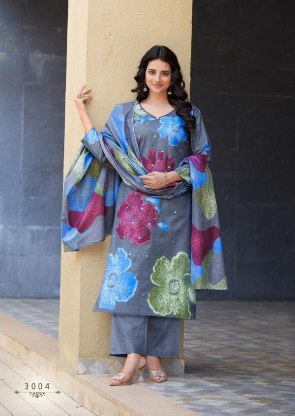 Yashika Dua 3 Cotton Digital Printed Dress Material Collection