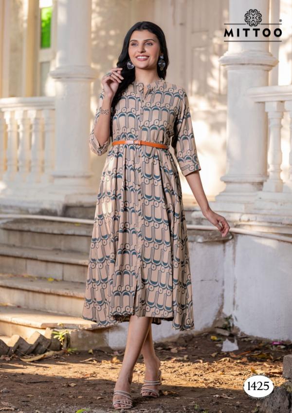 Mittoo Belt Vol 18 Fancy Rayon Printed Kurti Collection