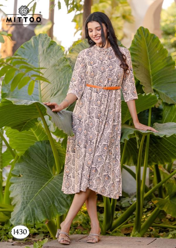 Mittoo Belt Vol 18 Fancy Rayon Printed Kurti Collection