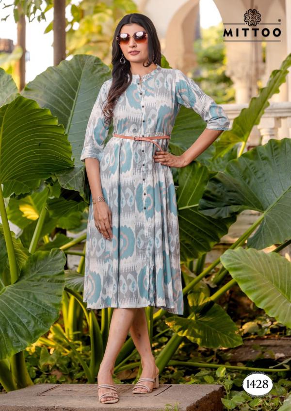 Mittoo Belt Vol 18 Fancy Rayon Printed Kurti Collection