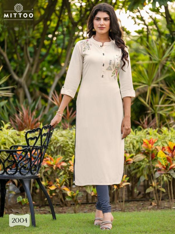 Mittoo Exotica Rayon Fancy Kurti Collection