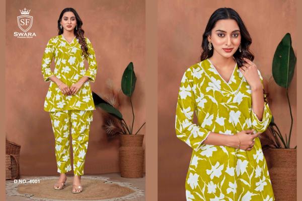 Swara Shree Vol 4 Jaipuri Prints Cambric Cotton Co Ord Set