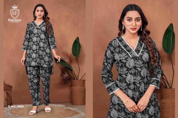 Swara Shree Vol 4 Jaipuri Prints Cambric Cotton Co Ord Set