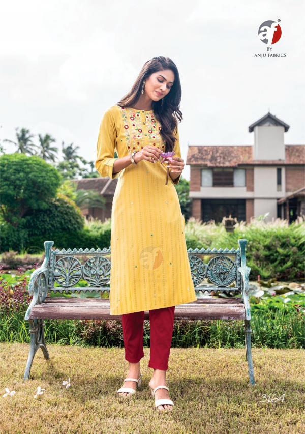 Af Impressive Vol 5 Viscose Rayon Fancy Kurti Collection