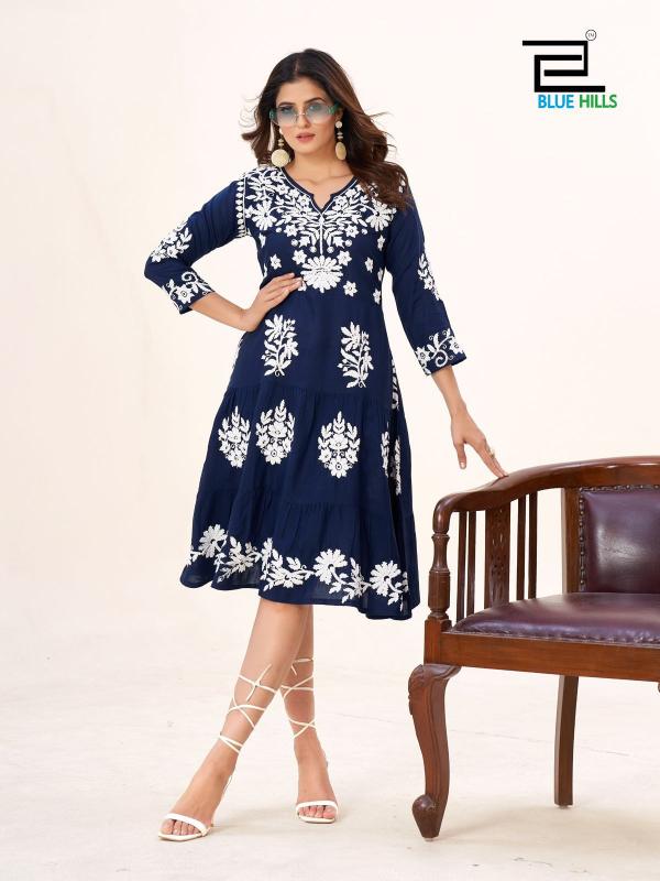 Blue Hills Kiara Vol 3 Limited Edition Rayon Lucknowi Work Kurtis