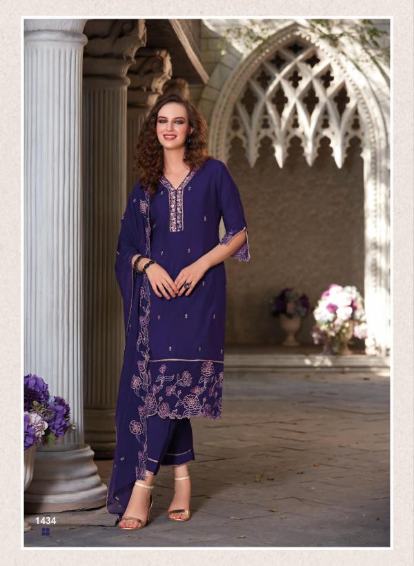 Lady Leela Swaara Viscose Silk Kurti Bottom With Dupatta Collection