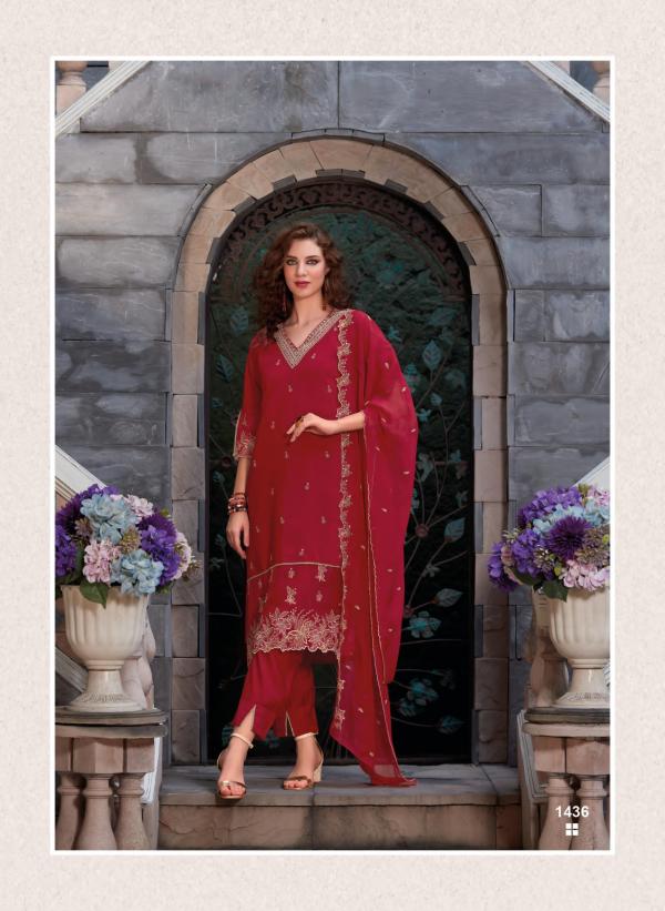 Lady Leela Swaara Viscose Silk Kurti Bottom With Dupatta Collection