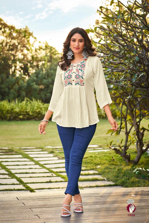 Tips And Tops Sana Vol 4 Rayon Wrinkle Tops Collection