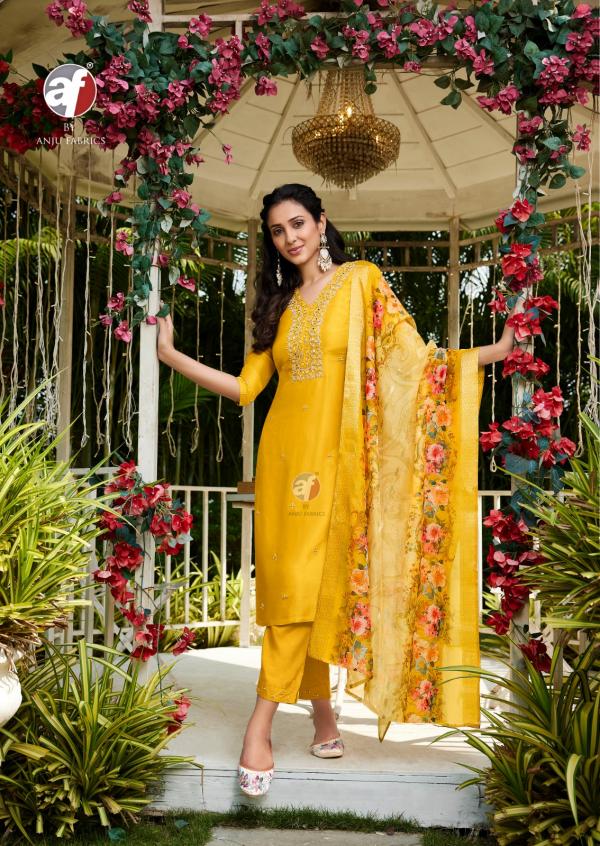 Af Ghunghat Vol 12 Dola Silk Kurti Bottom With Dupatta Collection