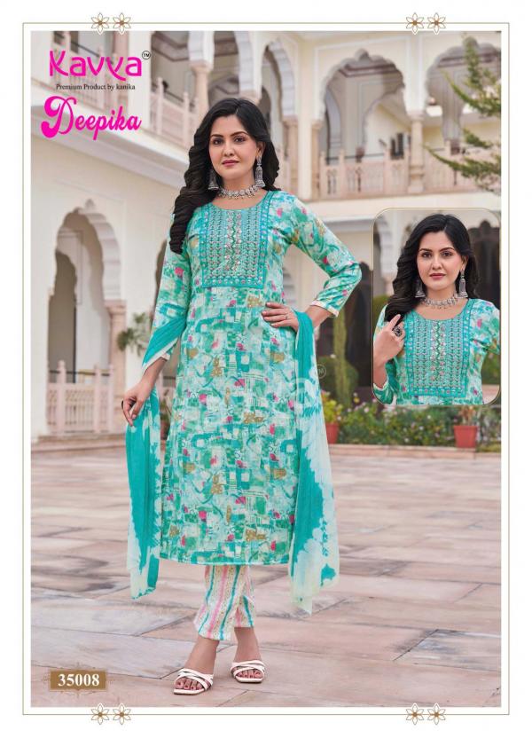 Kavya Deepika Vol 35 Straight Kurti Bottom With Dupatta